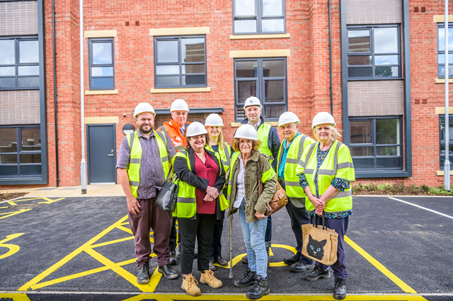First new homes at Navigation Way handed over to council - Rugby ...